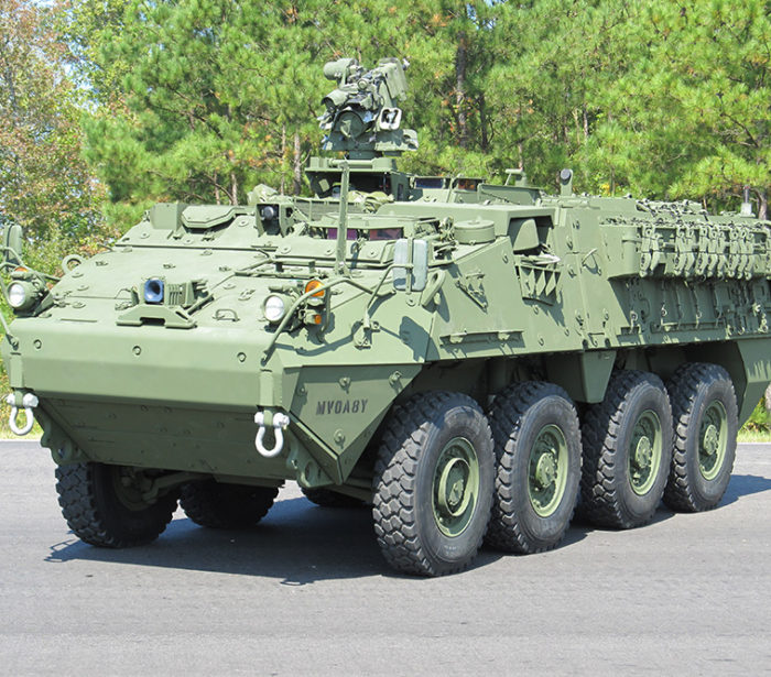 M1126 Stryker with Double-V Hull